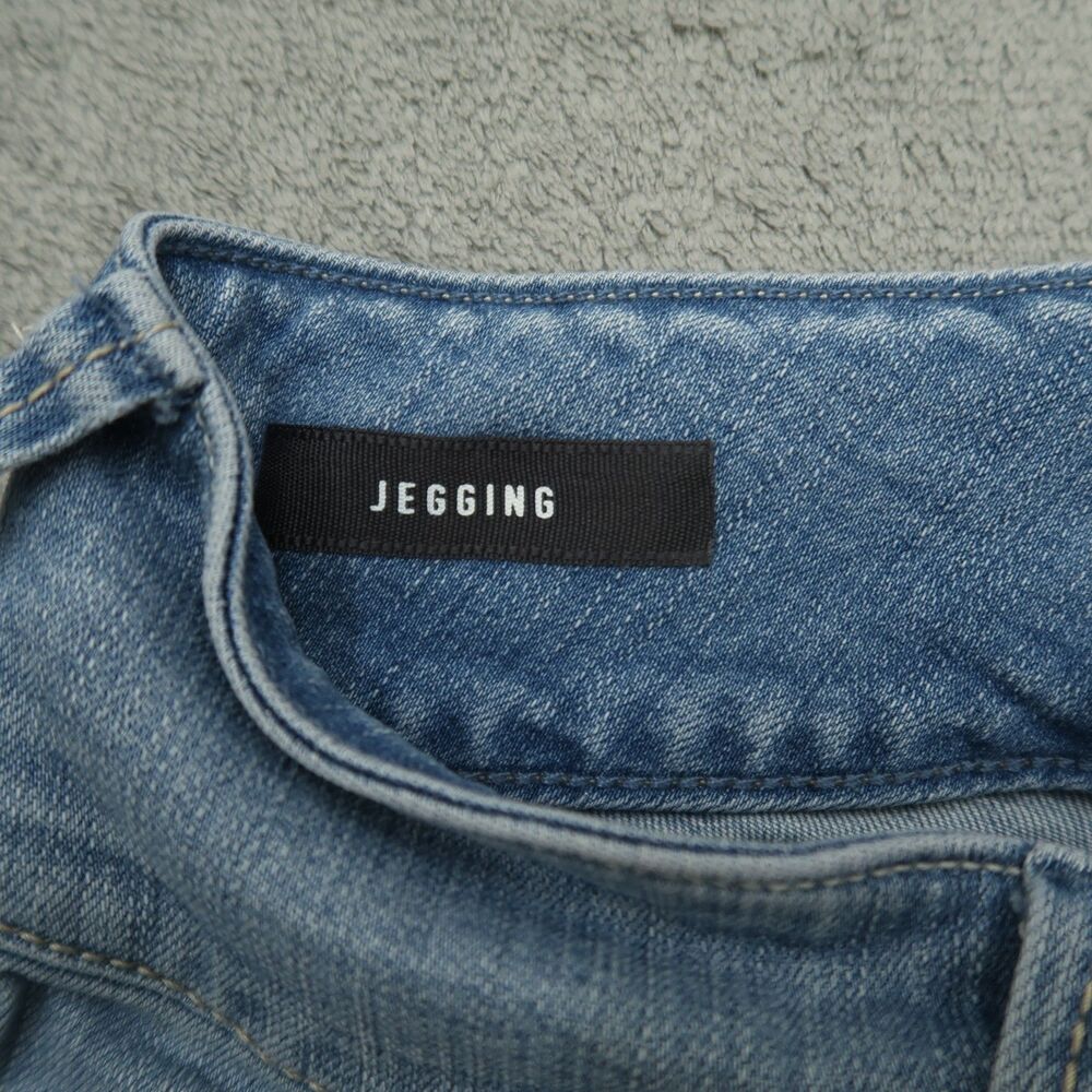 Torrid Jegging Jeans Women's Size 10R Blue Mid-Rise Stretch Denim 28" Inseam - Picture 9 of 16